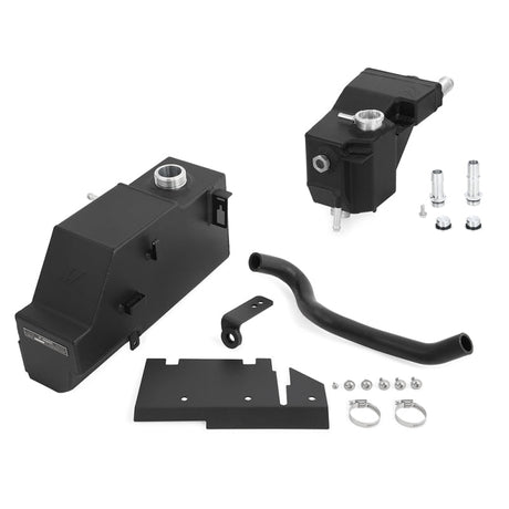 Mishimoto 11-19 Ford 6.7L Powerstroke Expansion Tank Kit - Micro-Wrinkle Black - AXOPROS