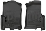 Husky Liners 2015 Ford Expedition/Lincoln Navigator WeatherBeater Front Black Floor Liners Husky Liners Floor Mats - Rubber  AXOPROS