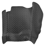 Husky Liners 96-99 Suburban/Tahoe/Yukon Classic Style Center Hump Black Floor Liner (w/oFloor Shift) Husky Liners Floor Mats - Rubber  AXOPROS