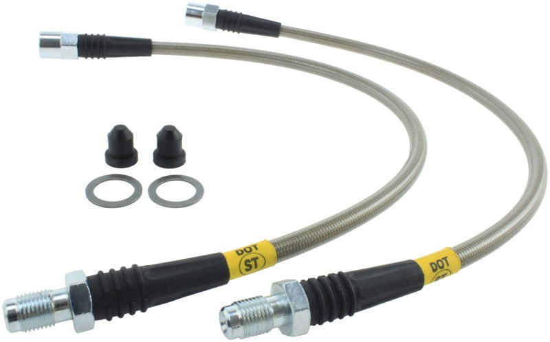 StopTech Mercedes E55/E63/E320/E350/E500/E550/S55/S63/S65/SL55/SL63/SL65 Front SS Brake Line Kit Stoptech Brake Line Kits  AXOPROS
