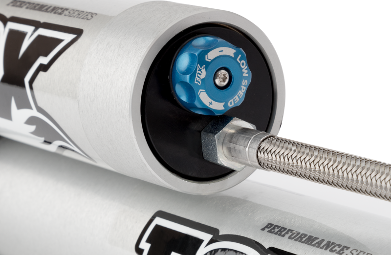 Fox 03+ 4Runner 2.0 Perf Series 9.1in. Smooth Body Remote Res. Rear Shock CD Adjuster / 0-1.5in Lift FOX Shocks and Struts  AXOPROS