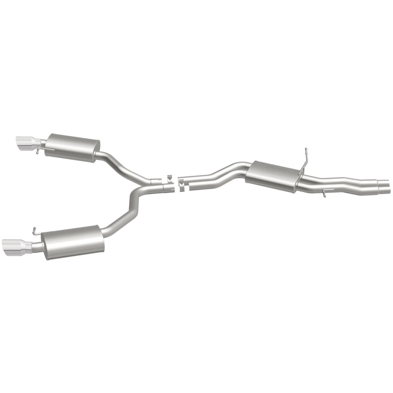 MagnaFlow Sys C/B 12-15 Audi A6 / A7 3.0L V6 SS 2.5in Dual Split Rear Ext 4in Tips Magnaflow Catback  AXOPROS