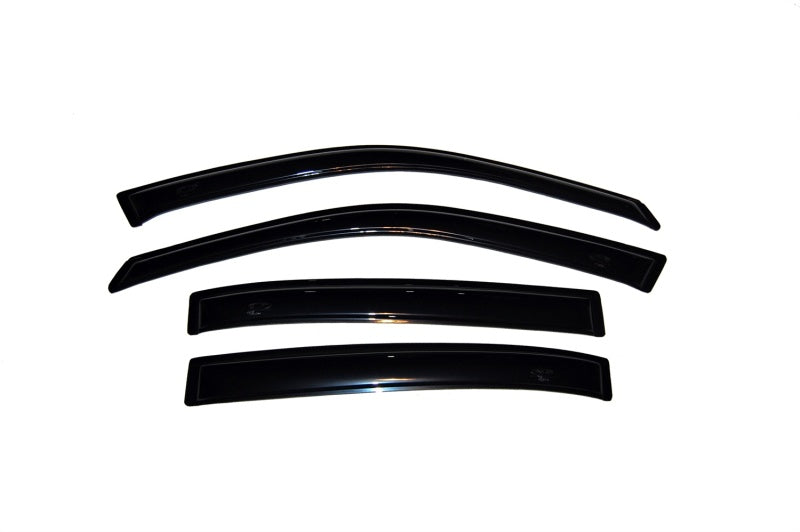 AVS 04-07 Chevy Malibu Ventvisor Outside Mount Window Deflectors 4pc - Smoke AVS Wind Deflectors  AXOPROS