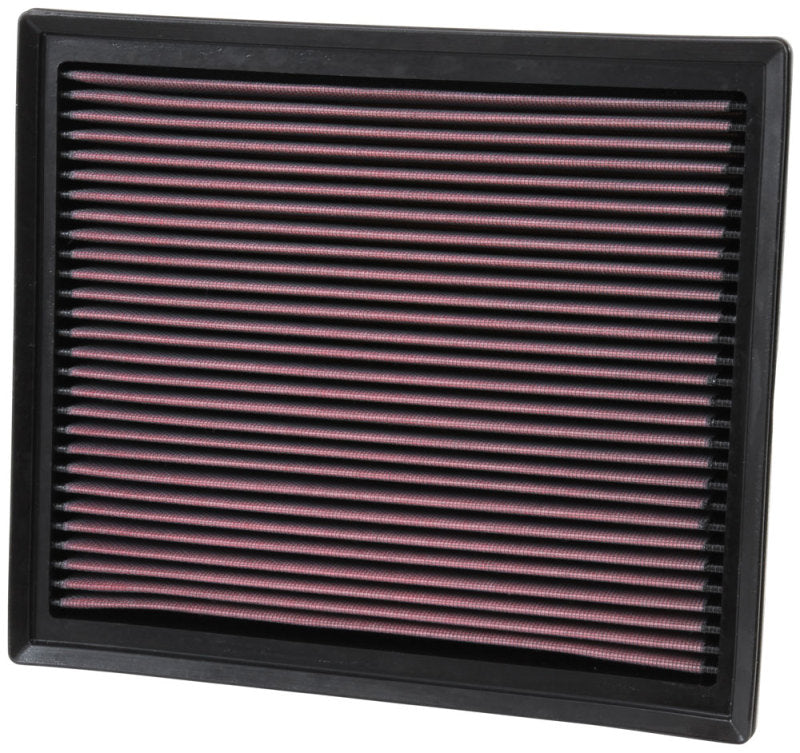 K&N Replacement Panel Air Filter for Toyota 2014 Tundra 4.6L/5.7L/ 2014 Sequoia 5.7L V8 K&N Engineering Air Filters - Drop In  AXOPROS