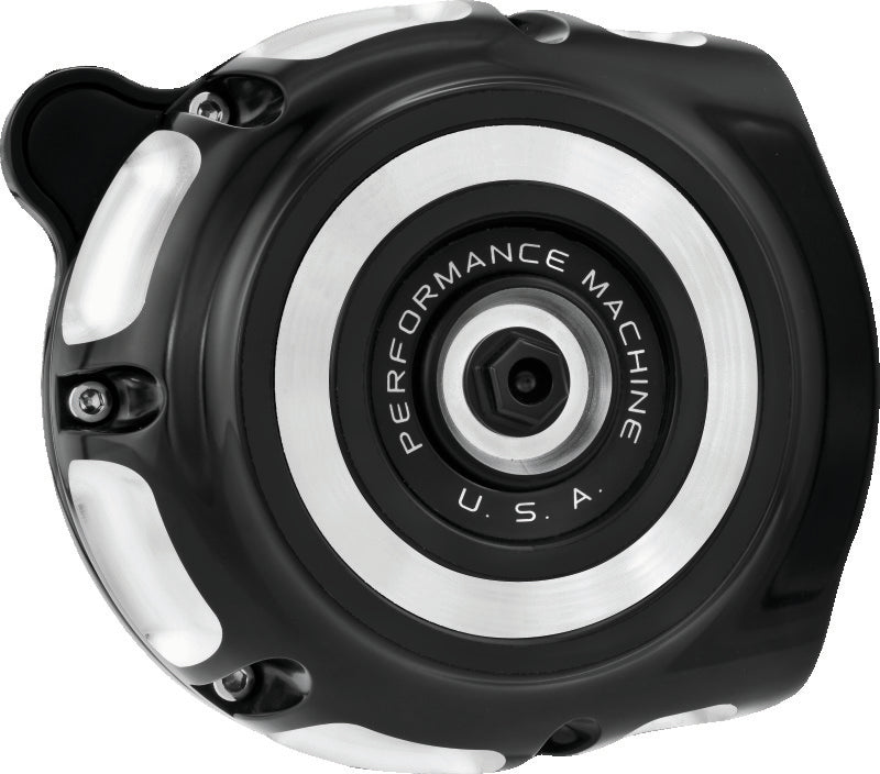 Performance Machine Vintage Air Cleaner - Contrast Cut Performance Machine Air Filters - Direct Fit  AXOPROS