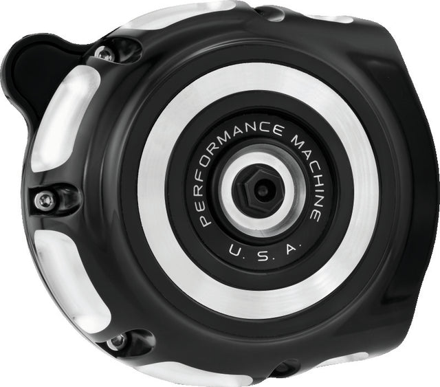 Performance Machine Vintage Air Cleaner - Contrast Cut Performance Machine Air Filters - Direct Fit  AXOPROS