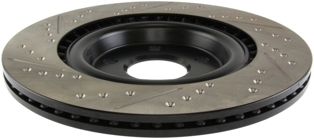 StopTech Slotted & Drilled Sport Brake Rotor Stoptech Brake Rotors - Slot & Drilled  AXOPROS