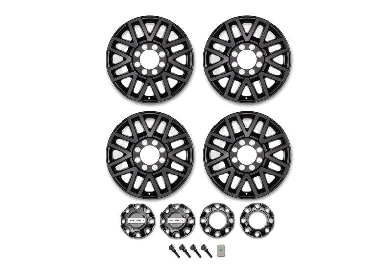 Ford Racing 05-22 F-Super Duty 20in x 8in Wheel Package w/TPMS Kit - Black Ford Racing Wheels - Cast  AXOPROS