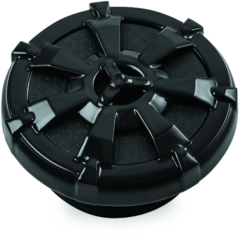 Kuryakyn Alley Cat Gas Cap Black Kuryakyn Fuel Caps  AXOPROS