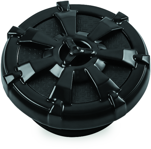 Kuryakyn Alley Cat Gas Cap Black Kuryakyn Fuel Caps  AXOPROS