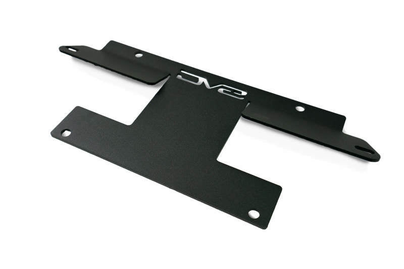 DV8 Offroad 21-22 Ford Bronco Factory Front Bumper Licence Relocation Bracket - Front DV8 Offroad License Plate Relocation  AXOPROS