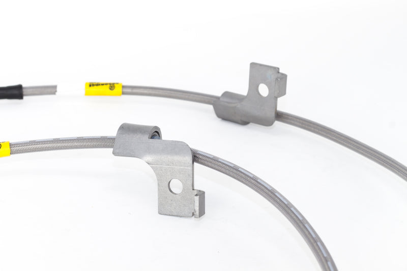 Goodridge 15-17 Ford Mustang GT Stainless Steel Brake Line Kit Goodridge Brake Line Kits  AXOPROS