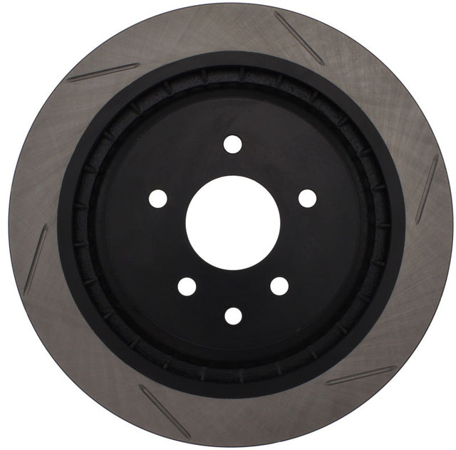 StopTech Power Slot Nissan 370z / Infiniti G37 SportStop Slotted Rear Left Rotor Stoptech Brake Rotors - Slotted  AXOPROS