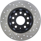 StopTech Slotted & Drilled Sport Brake Rotor Stoptech Brake Rotors - Slot & Drilled  AXOPROS