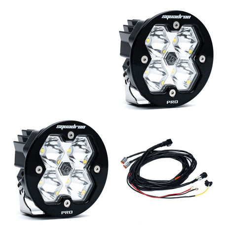 Baja Designs Baja Designs Squadron-R 2.0 Sport LED Spot (Pair) Light Bars & Cubes aftermarket performance part