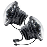 Oracle Oculus 7in Bi-LED Projector Headlights for Jeep Wrangler JK - 6000K SEE WARRANTY ORACLE Lighting Headlights  AXOPROS