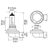 Hella Optilux XB Extreme Type H11 12V 80W Blue Bulbs - Pair Hella Bulbs  AXOPROS