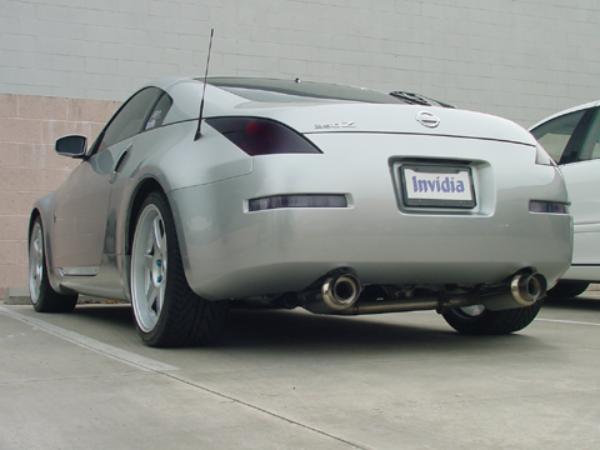 Invidia 02-06 Nissan 350z 60mm REGULAR N1 Y-Pipe Back Exhaust System Invidia Catback  AXOPROS