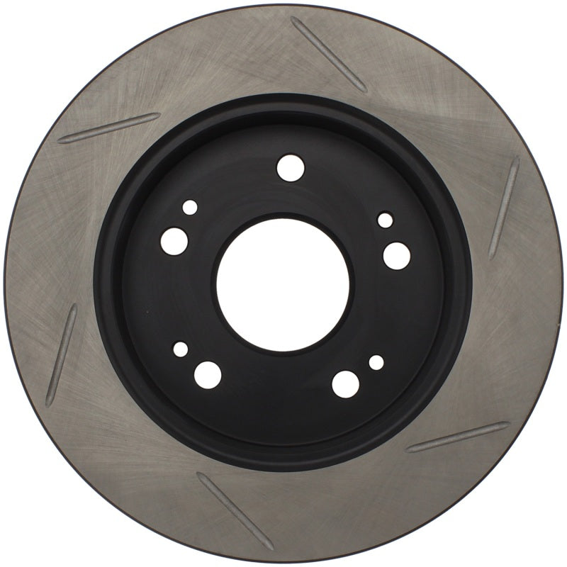 StopTech Power Slot Slotted 06-08 Honda Civic Si Rear Left Rotor Stoptech Brake Rotors - Slotted  AXOPROS