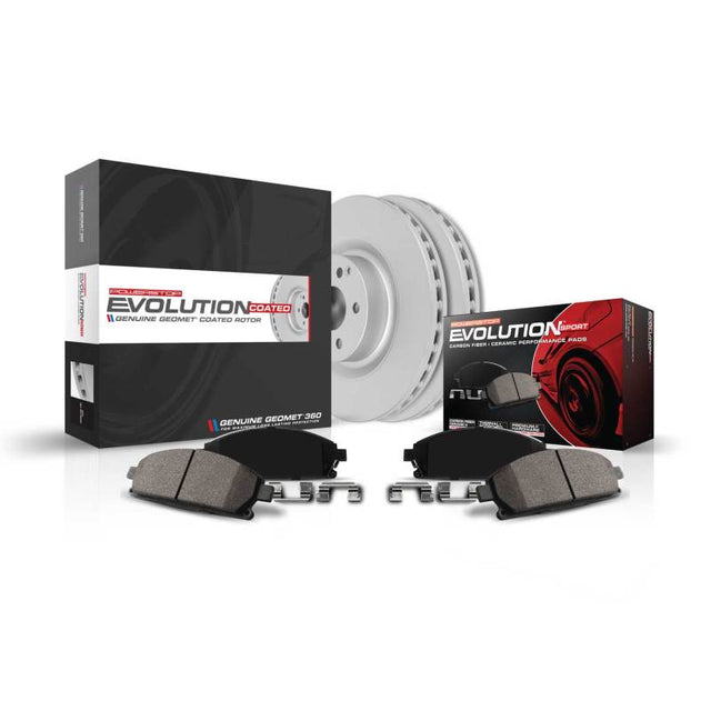 Power Stop 18-20 Kia Stinger Front Z23 Evolution Brake Kit PowerStop Brake Kits - Performance D&S  AXOPROS