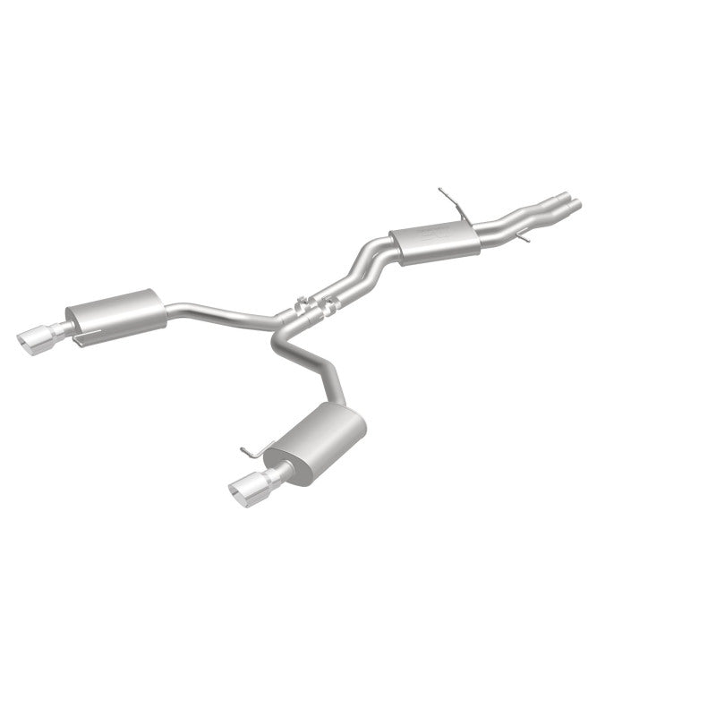 MagnaFlow Sys C/B 12-15 Audi A6 / A7 3.0L V6 SS 2.5in Dual Split Rear Ext 4in Tips Magnaflow Catback  AXOPROS