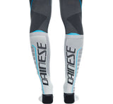 Dainese Dry Long Socks Black/Blue Size - 42/44 Dainese Footwear  AXOPROS