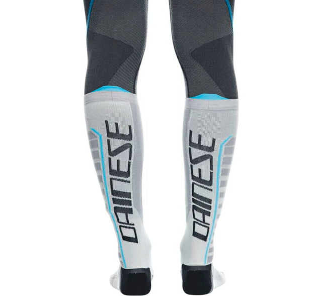 Dainese Dry Long Socks Black/Blue Size - 42/44 Dainese Footwear  AXOPROS