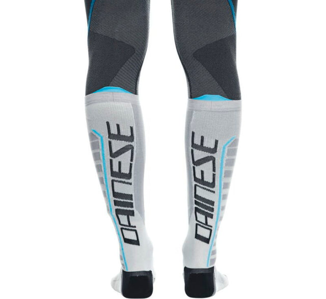 Dainese Dry Long Socks Black/Blue Size - 39/41 Dainese Footwear  AXOPROS