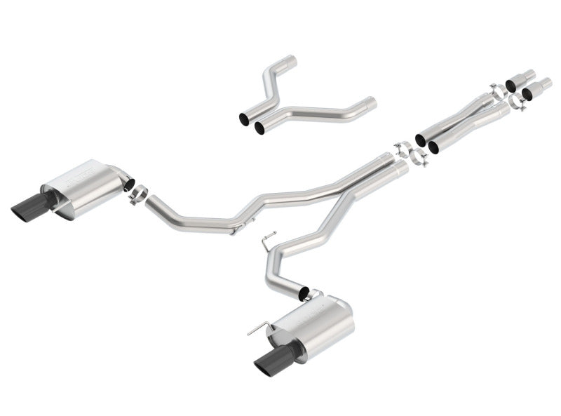 Borla 15-17 Ford Mustang GT 5.0L V8 S-Type Catback Exhaust Borla Catback  AXOPROS