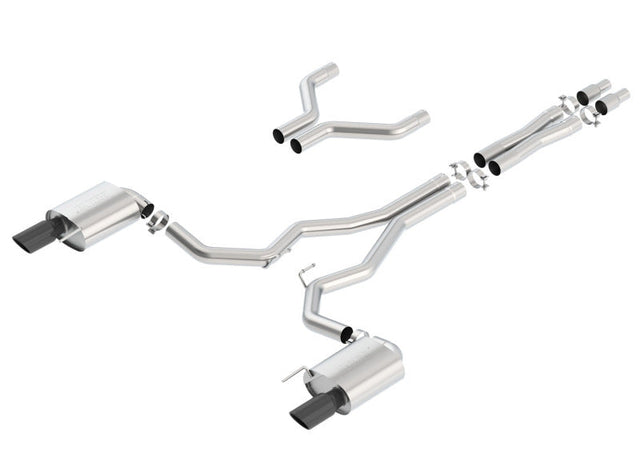 Borla 15-17 Ford Mustang GT 5.0L V8 S-Type Catback Exhaust Borla Catback  AXOPROS