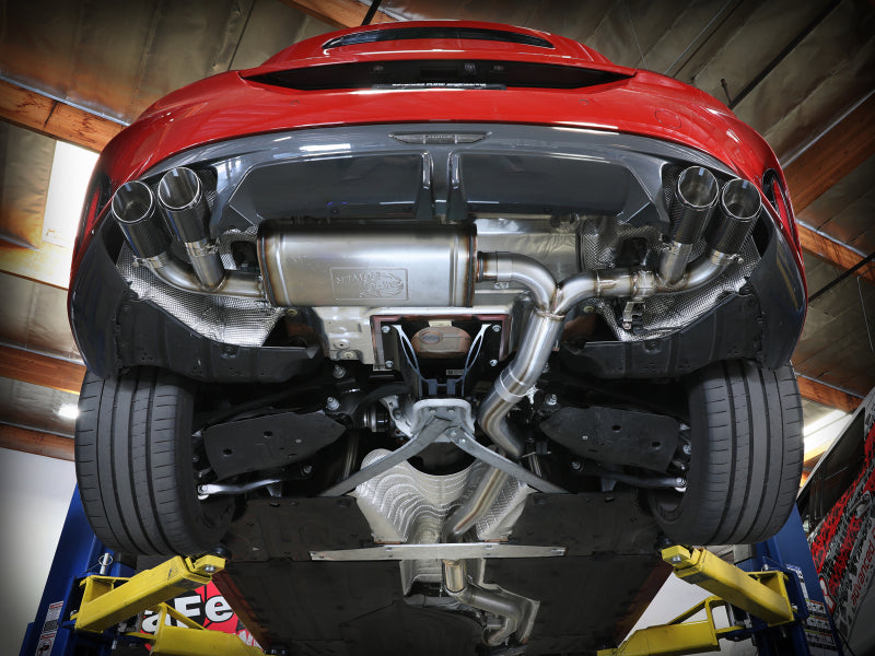 aFe 19-24 BMW Z4 M40i (G29) B58 Turbo MACH Force-Xp 3in to 2-1/2in SS CB Exhaust System - Carbon aFe Catback  AXOPROS