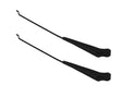Kentrol 68-86 Jeep Windshield Wiper Arms Pair CJ - Powdercoat Black Kentrol Windows  AXOPROS