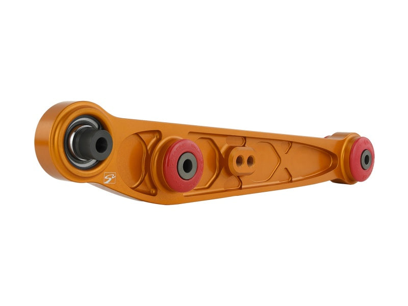 Skunk2 Honda/Acura EG/DC Alpha Series Rear Lower Control Arm Set - Gold Skunk2 Racing Control Arms  AXOPROS