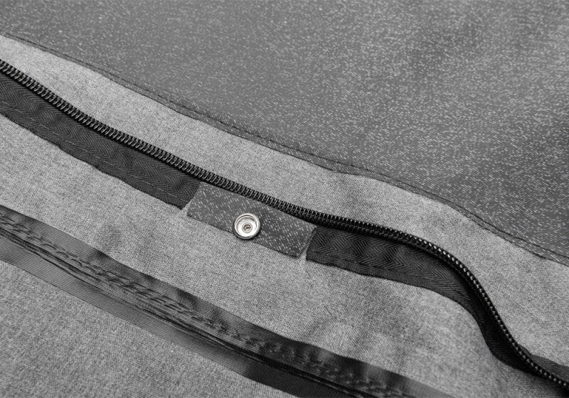 Rampage 1995-1998 Geo Tracker Soft Top OEM Replacement - Black Denim Rampage Soft Tops  AXOPROS