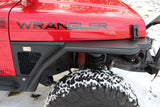 Fishbone Offroad 97-06 Jeep Wrangler TJ Steel Tube Fenders Front 3In Flare - Blk Textured Powdercoat Fishbone Offroad Fenders  AXOPROS