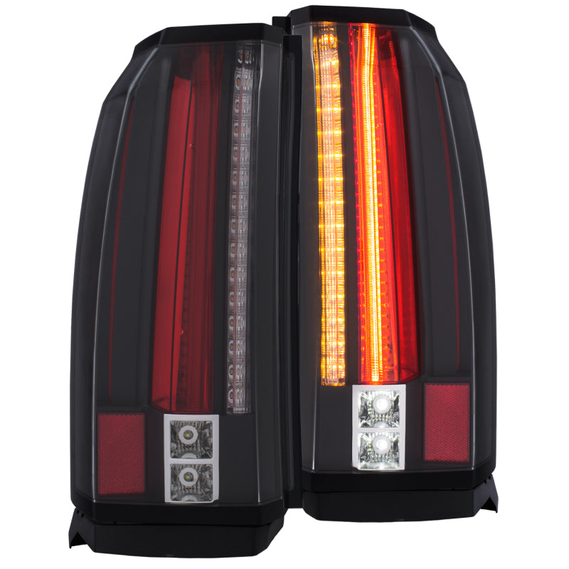 ANZO 2015-2017 GMC Yukon/Yukon XL LED Taillights Black ANZO Tail Lights  AXOPROS