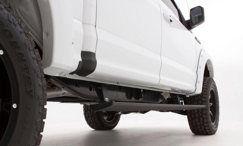 Husky Liners 14-18 GMC Sierra 1500 DC Trail Armor Rocker Panel & Sill Plate Cover (4pc) - Tex. Blk Husky Liners Body Armor & Rock Rails  AXOPROS