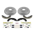 PowerStop Power Stop 03-07 Honda Accord Coupe Rear Autospecialty Drum Kit Brake Drums aftermarket performance part
