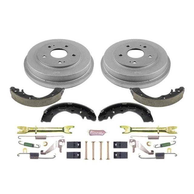 PowerStop Power Stop 03-07 Honda Accord Coupe Rear Autospecialty Drum Kit Brake Drums aftermarket performance part