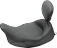 Mustang 08-21 Harley Electra Glide Std,Rd Glide,Rd King,Str Glide Touring Solo Seat - Black Mustang Motorcycle Solo Motorcycle Seats  AXOPROS
