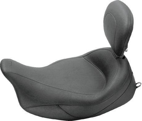 Mustang 08-21 Harley Electra Glide Std,Rd Glide,Rd King,Str Glide Touring Solo Seat - Black Mustang Motorcycle Solo Motorcycle Seats  AXOPROS