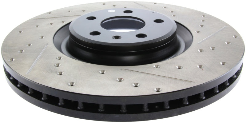 StopTech Slotted & Drilled Sport Brake Rotor Stoptech Brake Rotors - Slot & Drilled  AXOPROS