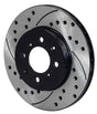 Wilwood Rotor-.68in Offset-SRP-BLK-Drill-LH 10.32 x .83 - 4 x 3.93 Wilwood Brake Rotors - 2 Piece  AXOPROS