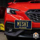 Mishimoto 2022+ Subaru WRX License Plate Relocation Kit Mishimoto Tow Hooks  AXOPROS
