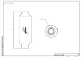 Aeromotive Pro-Series In-Line Fuel Filter - AN-12 - 100 Micron SS Element Aeromotive Fuel Filters  AXOPROS