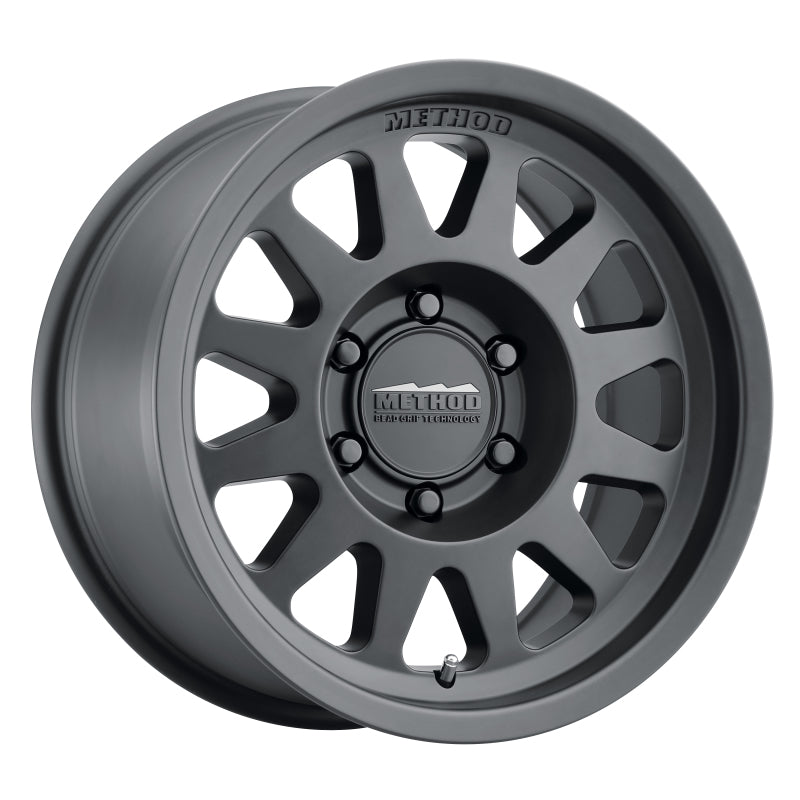Method MR704 17x8.5 0mm Offset 5x5 71.5mm CB Matte Black Wheel Method Wheels Wheels - Cast  AXOPROS