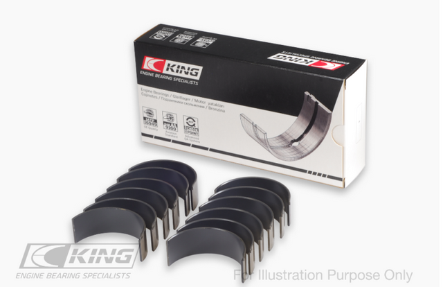 King Ford Ecoboost 2.7L V6 Connecting Rod Bearing Set King Engine Bearings Bearings  AXOPROS