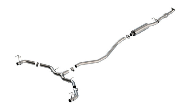 Borla 22-24 Honda Civic Sport Touring AT/MT ATAK Catback Exhaust (Reuse O.E. Tips / Valance) Borla Catback  AXOPROS
