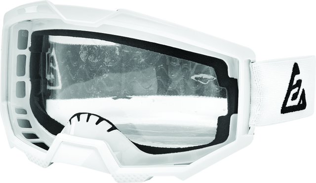 Answer Apex 1 Goggles White/Black - Adult Answer Eyewear  AXOPROS