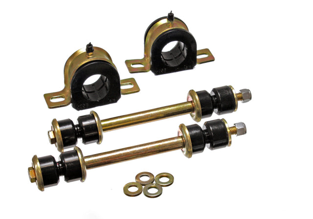 Energy Suspension 01-06 C2500 HD Silverado 2WD Black 36mm Front Sway Bar Bushing Set Energy Suspension Bushing Kits  AXOPROS